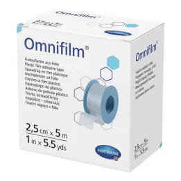 OMNIFILM Fiksna gipsana folija 2,5 cmx5 m, 1 kom