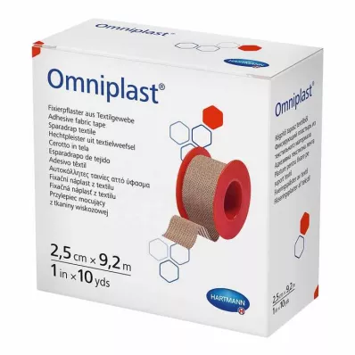 Omniplast pričvrsni gips tekstilni uteg 2,5 cmx9,2 m, 1 kom Omniplast pričvrsni gips tekstilni uteg 2,5 cmx9,2 m, 1 kom