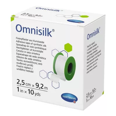 OMNISILK Fiksni gips umjetna svila 2,5 cmx9,2 m, 1 kom