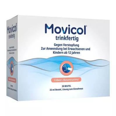 Movicol® oralna otopina spremna za piće od 25 ml vrećica, 30 vrećica Movicol® oralna otopina spremna za piće od 25 ml vrećica, 30 vrećica