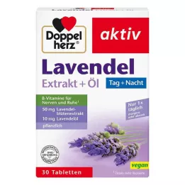 DOPPELHERZ Ekstrakt lavande + uljne tablete, 30 kom