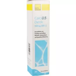 CALCI D3-Denk 1.000 mg/880 IU šumeće tablete, 20 kom