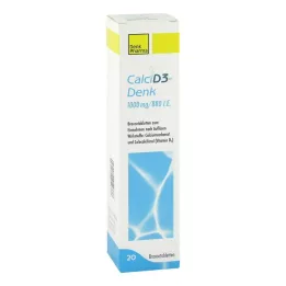 Calci D3-Denk 1000 mg / 880 IU šumeće tablete, 20 kom