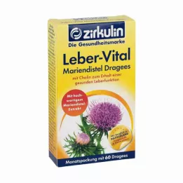 ZIRKULIN Leber-Vital dražeje od čička, 60 kom