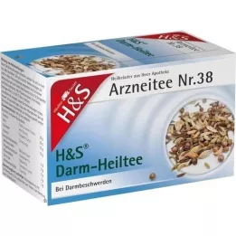 H&amp;S filter vrećica čaja za liječenje crijeva, 20X2,0 g