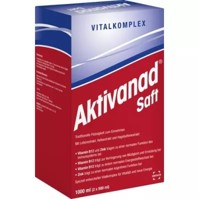 AKTIVANAD Sok, 2X500 ml