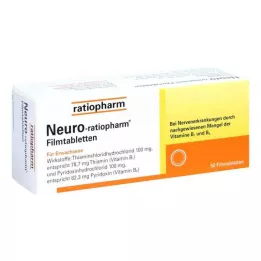 NEURO-RATIOPHARM Filmom obložene tablete, 50 kom