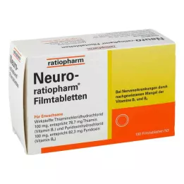 NEURO-RATIOPHARM Filmom obložene tablete, 100 kom