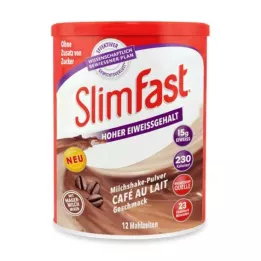 SLIM FAST Prašak Cafe au Lait, 438 g