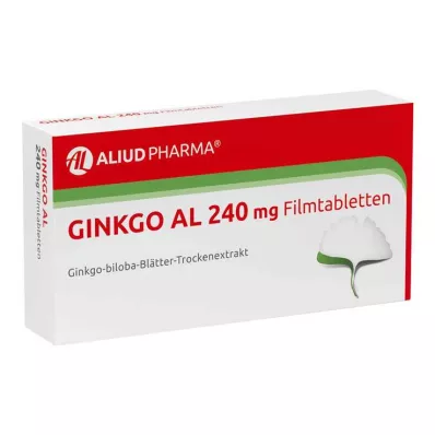 GINKGO AL 240 mg filmom obložene tablete, 120 kom