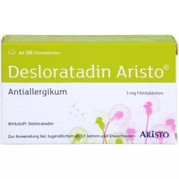 DESLORATADIN Aristo 5 mg filmom obložene tablete, 50 kom