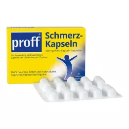 PROFF Kapsule protiv bolova 400 mg, 20 kom
