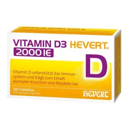 Vitamin D3 Hevert 2.000 IU tablete, 120 kom