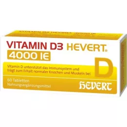 VITAMIN D3 HEVERT 4.000 IU tablete, 60 kom