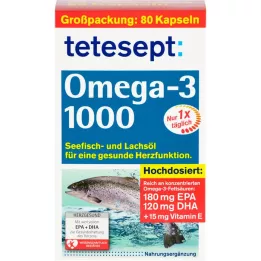TETESEPT Omega-3 1000 kapsula, 80 kom