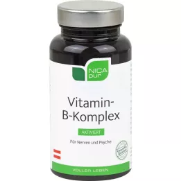 NICAPUR Vitamin B kompleks aktivirane kapsule, 60 kom