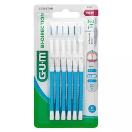 GUM Bi-Direction Interdentalb.0,9 mm plava, 6 kom