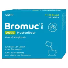 BROMUC akutni 200 mg lijek protiv kašlja Plv.z.H.e.L.z.Einn., 20 kom