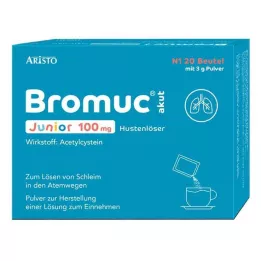BROMUC acute Junior 100 mg sredstvo protiv kašlja P.H.e.L.z.E., 20 kom