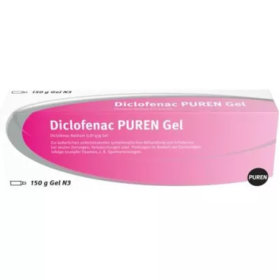 DICLOFENAC PUREN Gel, 150g