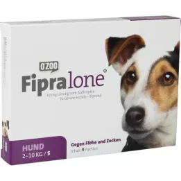 FIPRALONE 67 mg otopina za kapanje za male pse, 4 kom