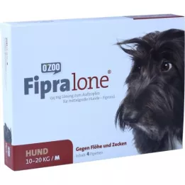 FIPRALONE 134 mg otopina za kapanje za pse srednje veličine, 4 kom