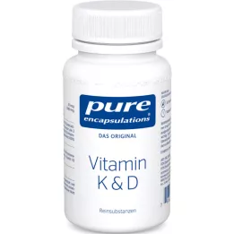 PURE ENCAPSULATIONS Vitamin K &amp; D kapsule, 60 kom
