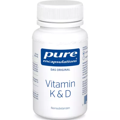 PURE ENCAPSULATIONS Vitamin K &amp; D kapsule, 60 kom