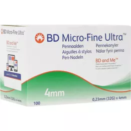 BD MICRO-FINE ULTRA Pen igle 0,23x4 mm, 100 kom