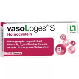 VASOLOGES S Homocysteine dražeje, 30 kom