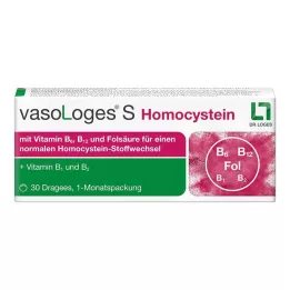 VASOLOGES S Homocysteine dražeje, 30 kom
