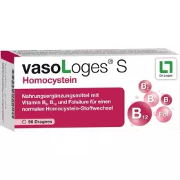 VASOLOGES S Homocysteine dražeje, 90 kom