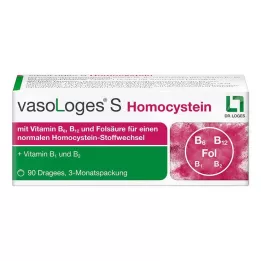 VASOLOGES S Homocysteine dražeje, 90 kom