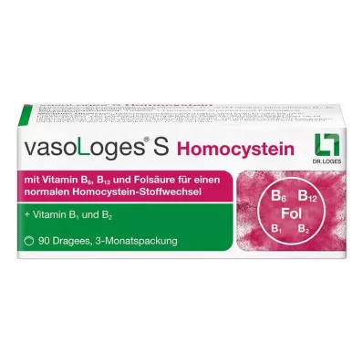 VASOLOGES S Homocysteine dražeje, 90 kom