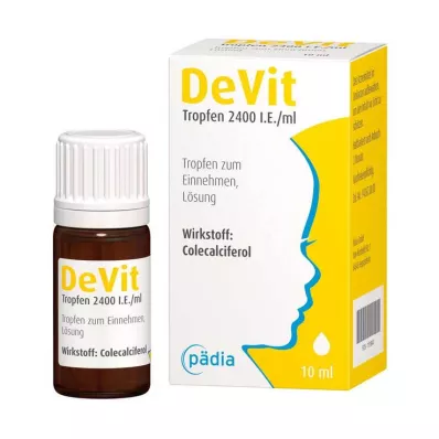 Devit 2400 IU/ml oralne kapi, 10 ml