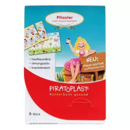 PIRATOPLAST Gipsani rez za djevojčice 6x10 cm, 6 kom