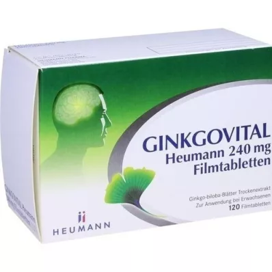GINKGOVITAL Heumann 240 mg filmom obložene tablete, 120 kom