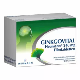 GINKGOVITAL Heumann 240 mg filmom obložene tablete, 120 kom