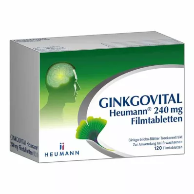 GINKGOVITAL Heumann 240 mg filmom obložene tablete, 120 kom