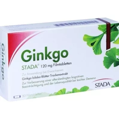 GINKGO STADA 120 mg filmom obložene tablete, 30 kom