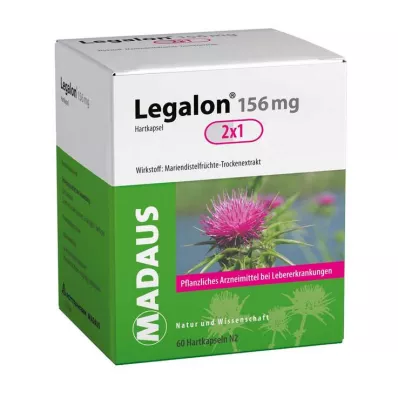 Legalon Madaus 156 mg tvrde kapsule, 60 kapsula