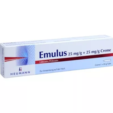 EMULUS 25 mg/g + 25 mg/g krema, 30 g