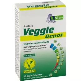 VEGGIE Depo vitamini + minerali tablete, 60 kom