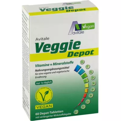 VEGGIE Depo vitamini + minerali tablete, 60 kom