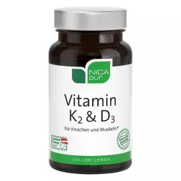 NICAPUR Vitamin K2 &amp; D3 kapsule, 60 kom
