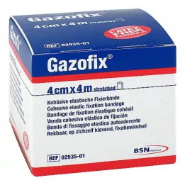 GAZOFIX Fiksirajući zavoj kohezivni 4 cmx4 m, 1 kom