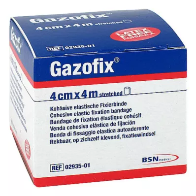 GAZOFIX Fiksirajući zavoj kohezivni 4 cmx4 m, 1 kom