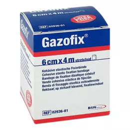 GAZOFIX Fiksirajući zavoj kohezivni 6 cmx4 m, 1 kom