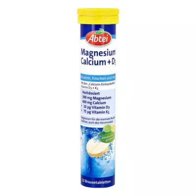 Abtei Magnesium Calcium+d3 šumeće tablete (15 kom.) Abtei Magnesium Calcium+d3 šumeće tablete (15 kom.)