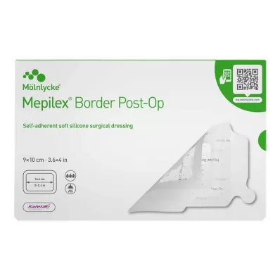 Mepilex Border Post-Op pjenasti zavojni ljepilo 9x10 cm, 10 kom